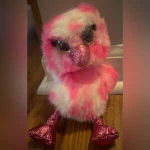 ZURU Coco Surprise Neon Series Flapper hot pink bird small rare cute plush toy